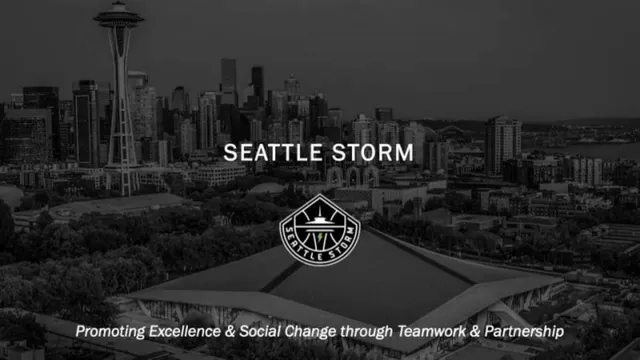 Seattle Storm pitch deck cover
