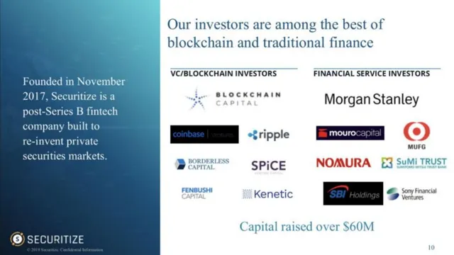 Traction slide 10 from Securitize