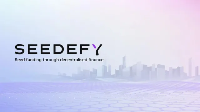 Seedefy Pte. Ltd. pitch deck cover