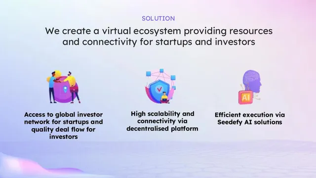 Product / solution slide 4 from Seedefy Pte. Ltd.
