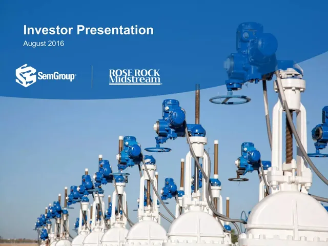SemGroup & Rose Rock Midstream pitch deck cover