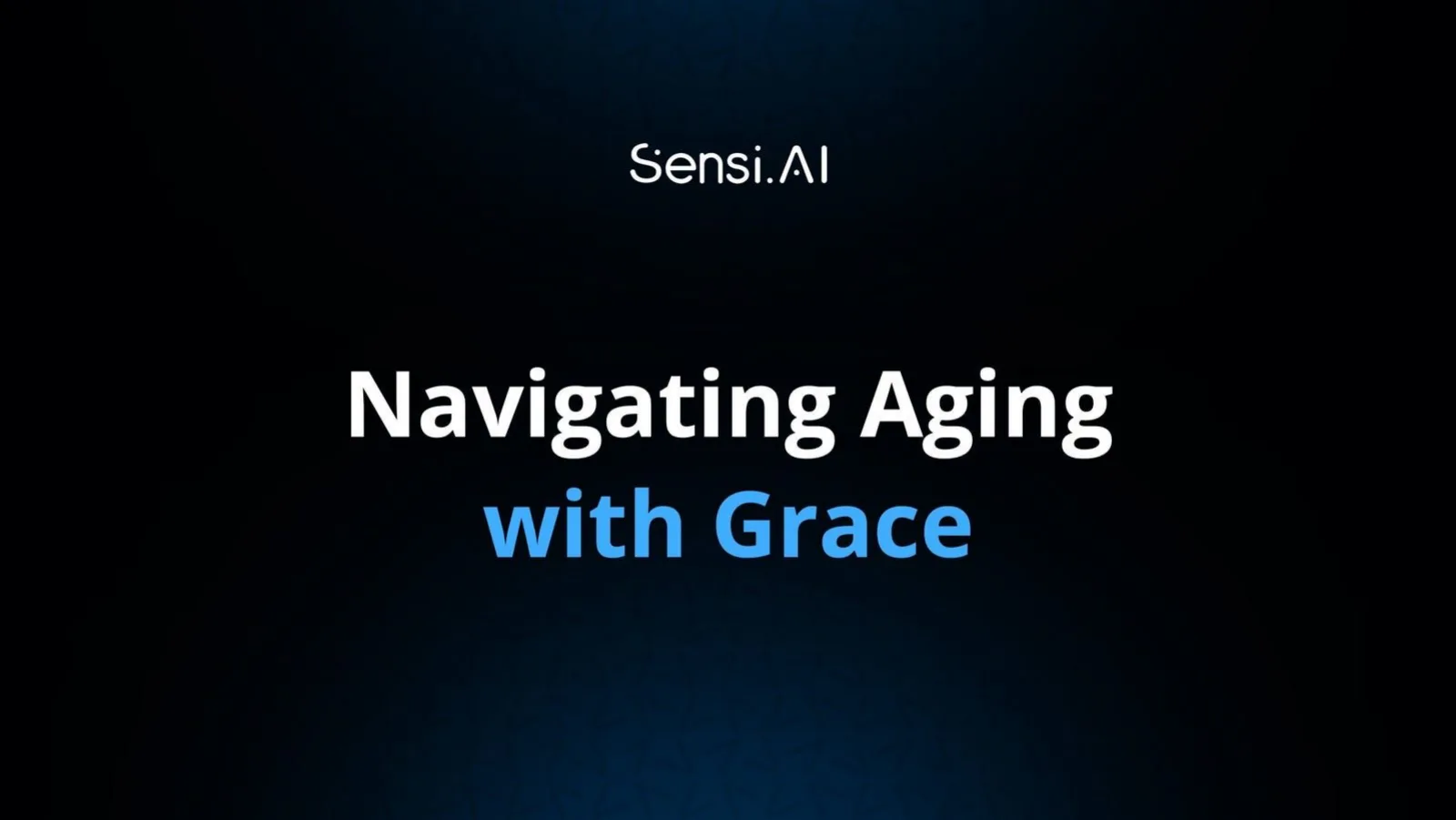 Sensi.AI pitch deck slide