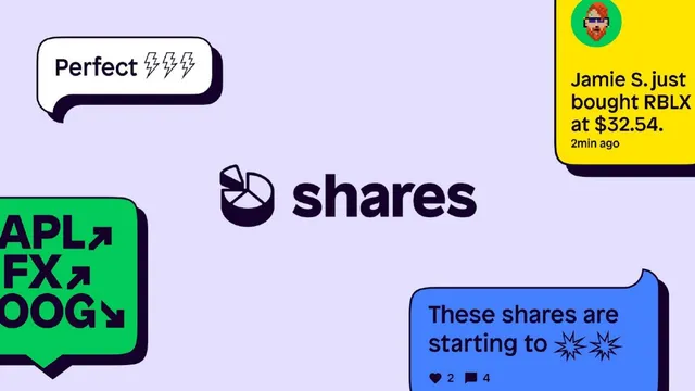 Shares pitch deck cover