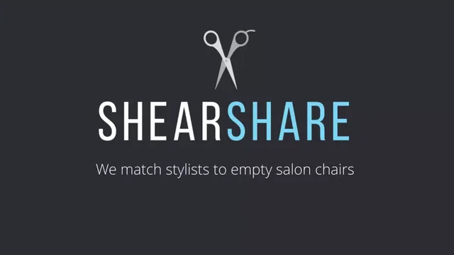 Shearshare pitch deck cover
