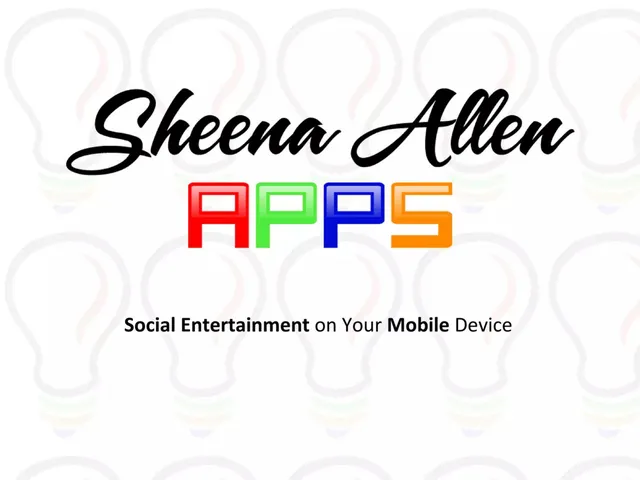 Sheena Allen Apps pitch deck cover