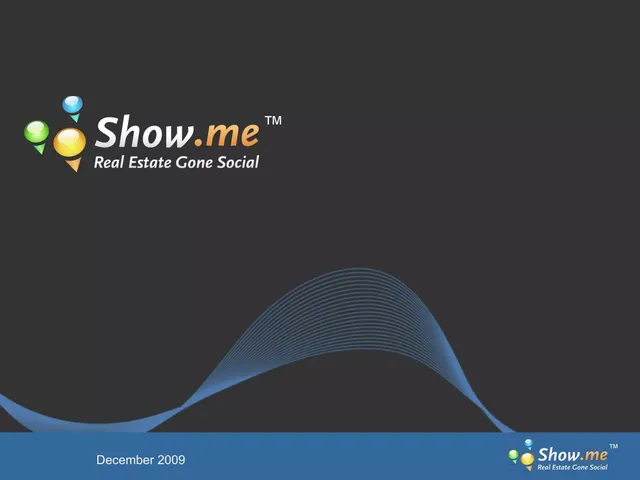 Show.Me (Ask me Corporation) pitch deck cover