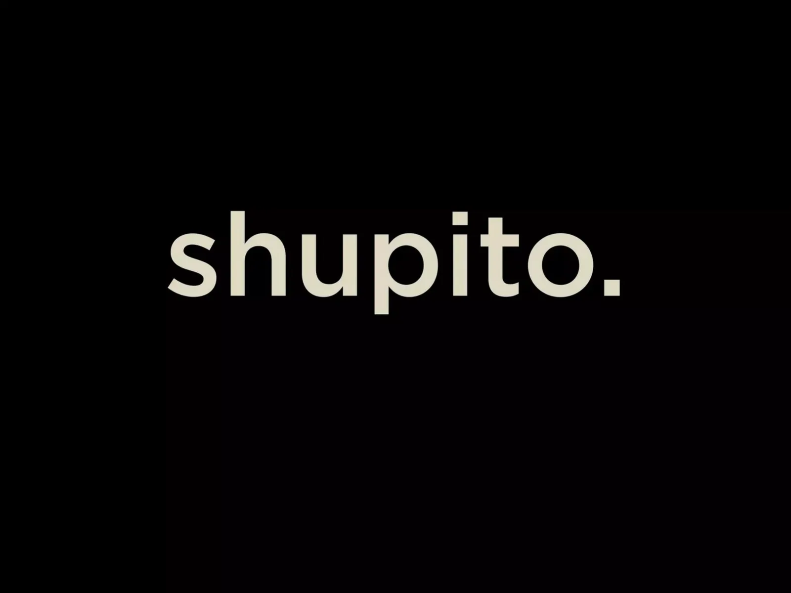 Shupito pitch deck slide