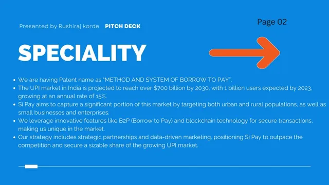 Market sizing / opportunity slide 2 from SI Pay