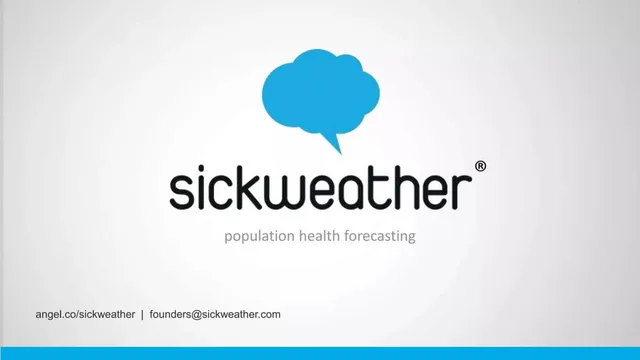 SickWeather pitch deck cover