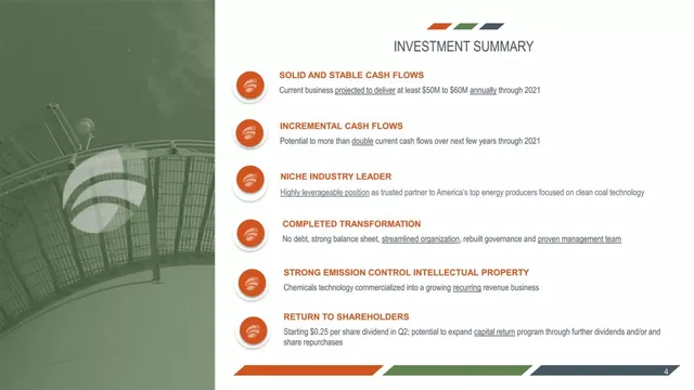 Financials slide 4 from Advanced Emissions Solutions, Inc. (ADES)