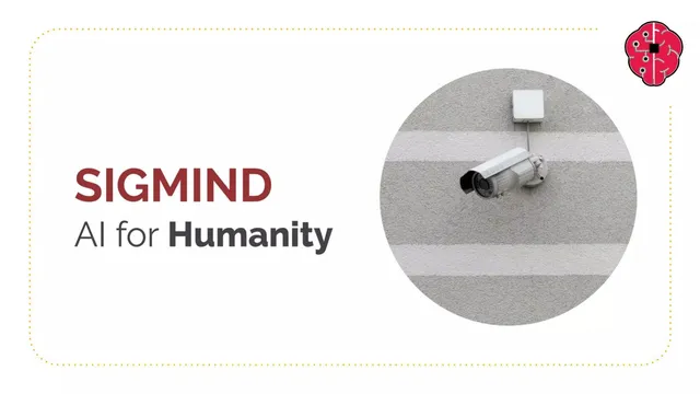 Sigmind pitch deck cover