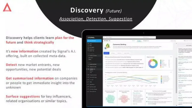 Product / solution slide 10 from Signal AI