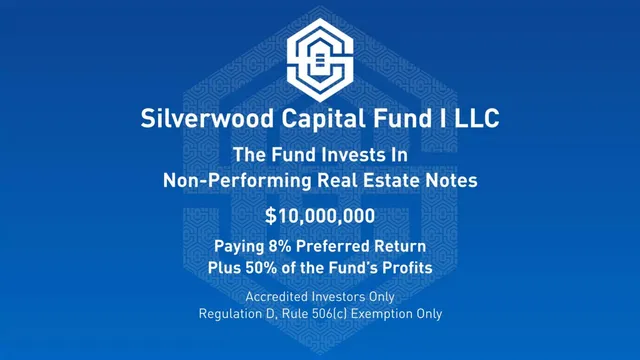 Ask & use of funds slide 1 from Silverwood Capital Fund I