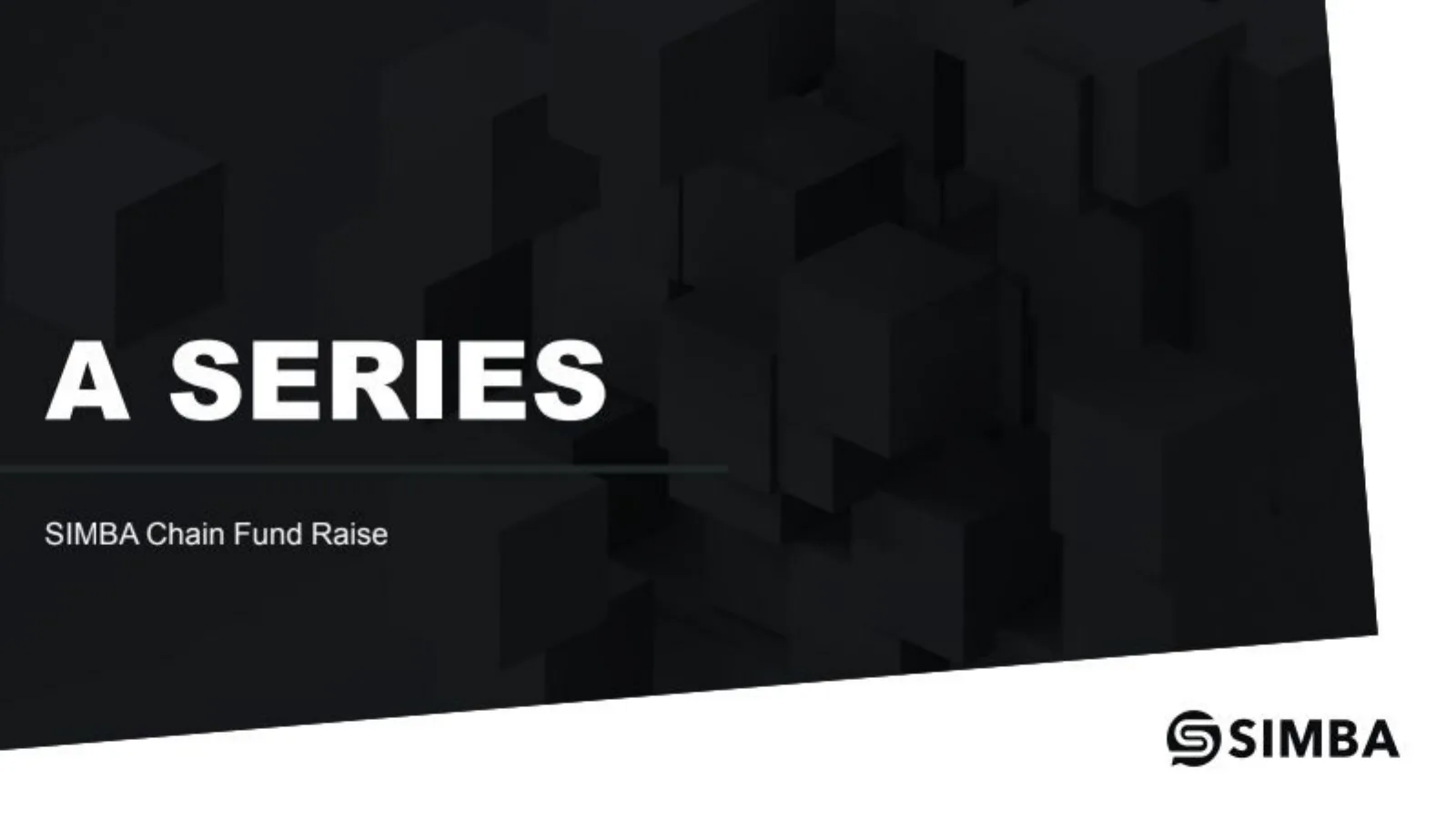 SIMBA Chain pitch deck slide