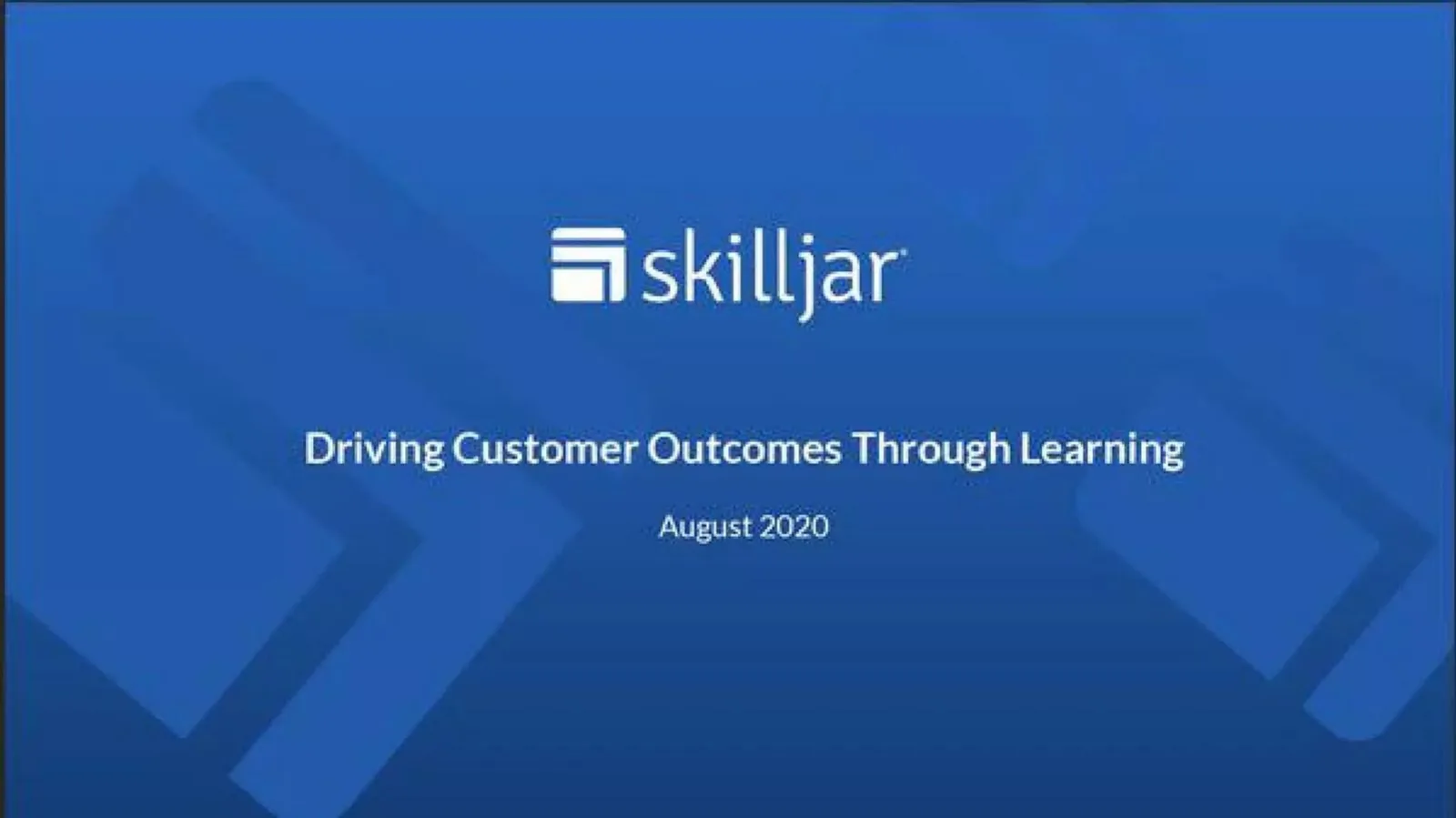 Skilljar pitch deck slide