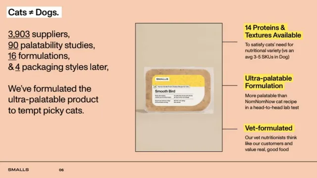 Product / solution slide 5 from Smalls