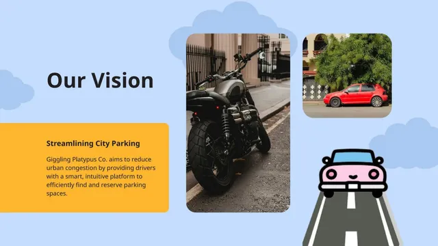 Vision slide 2 from Giggling Platypus Co.