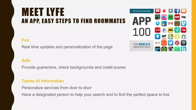 Product / solution slide 3 from Lyfe