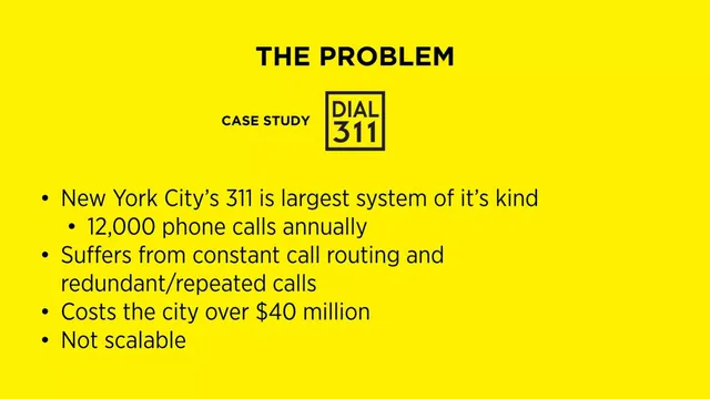 Problem slide 2 from SmartCall