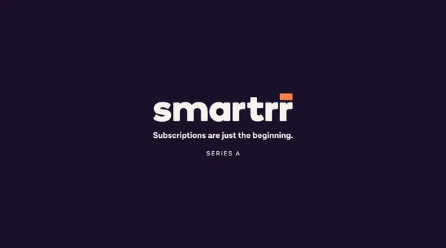 Smartrr pitch deck cover