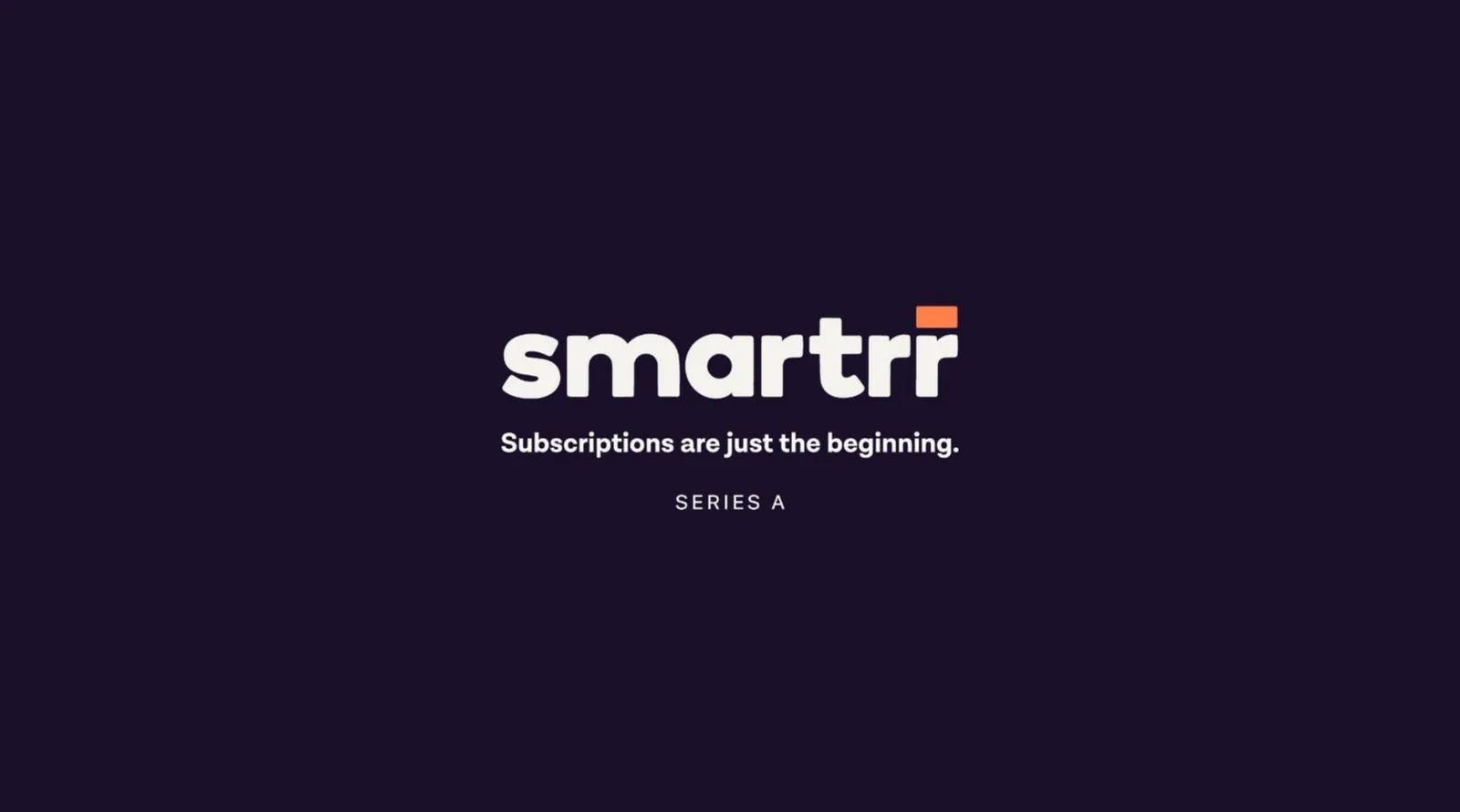 Smartrr pitch deck slide