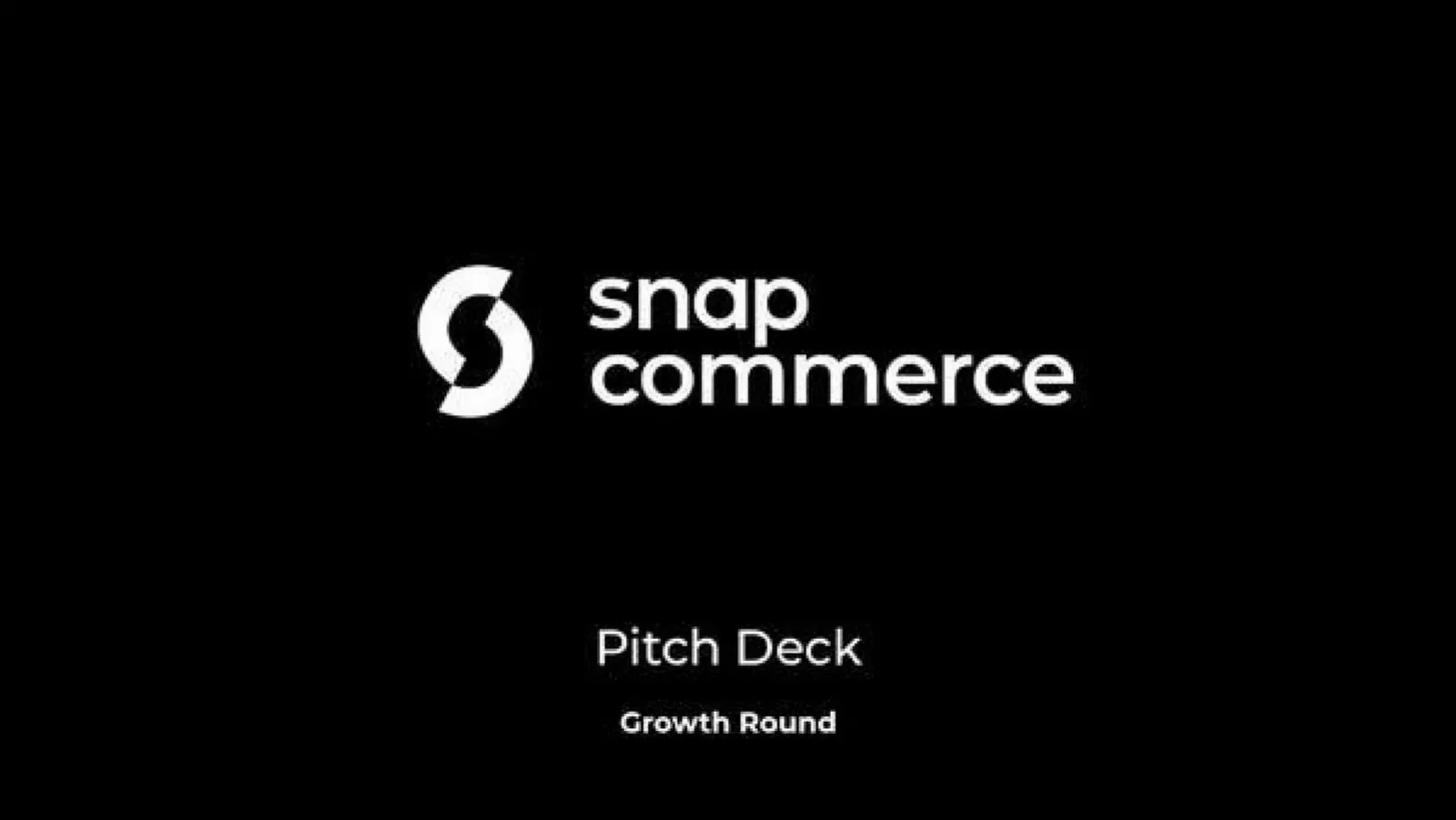 Snapcommerce (now Super.com) pitch deck slide