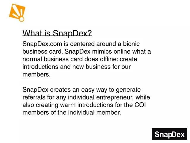 Product / solution slide 2 from SnapDex