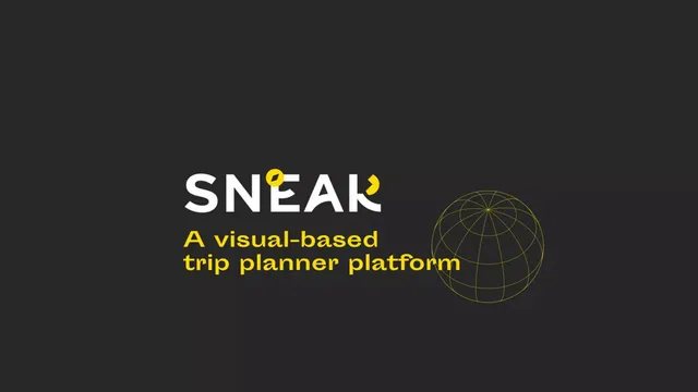 Sneak pitch deck cover