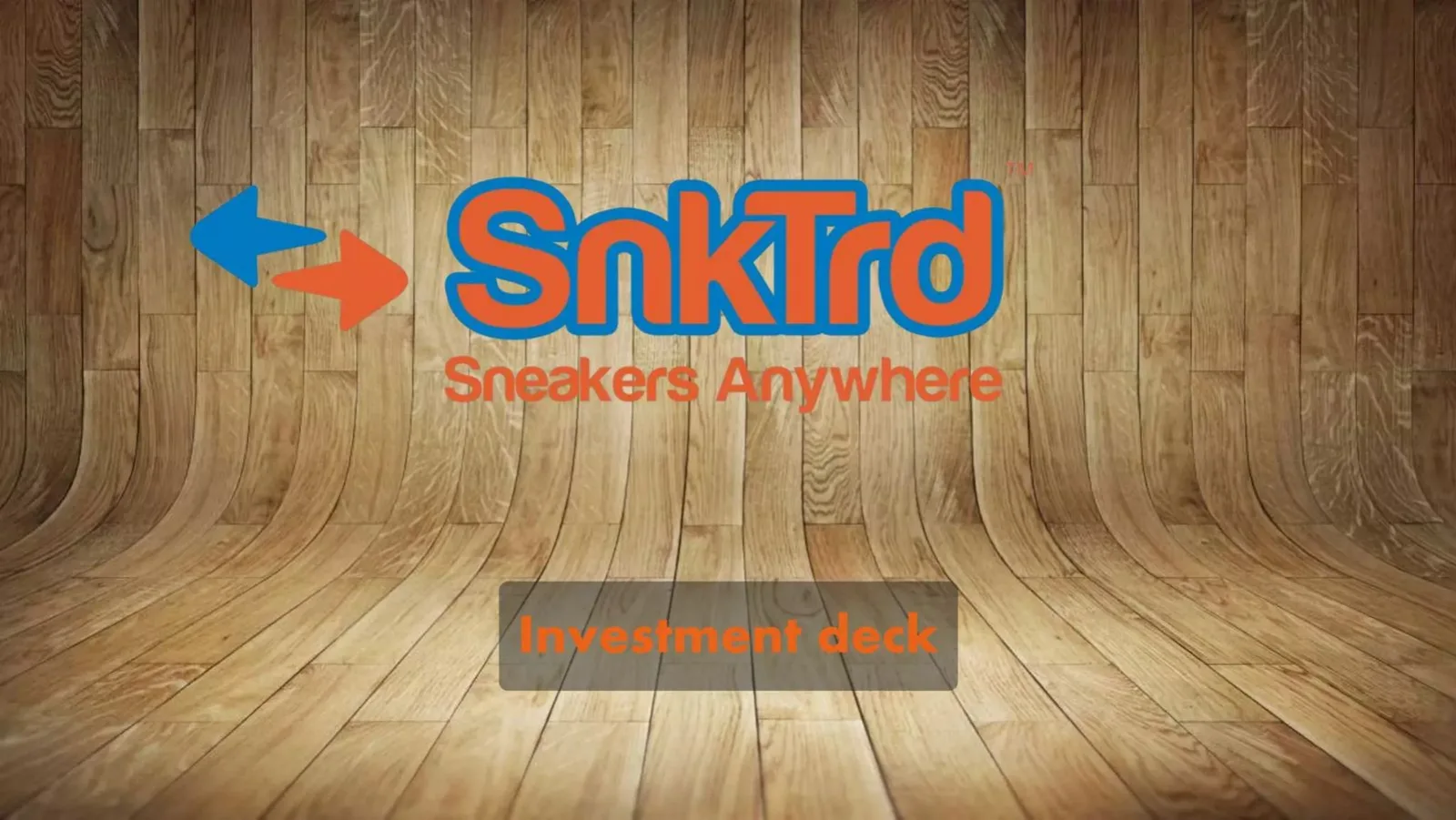 SnkTrd pitch deck slide