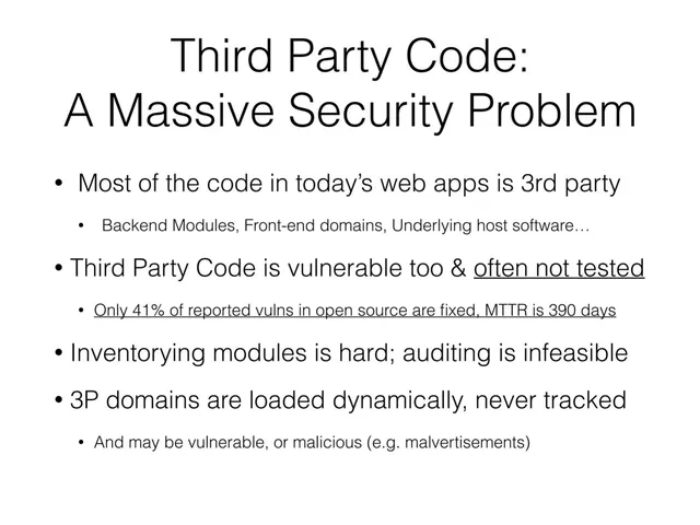 Problem slide 6 from Snyk