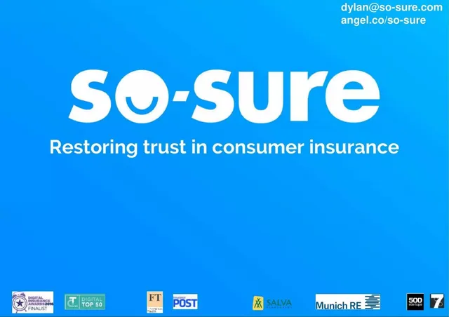 so-sure pitch deck cover