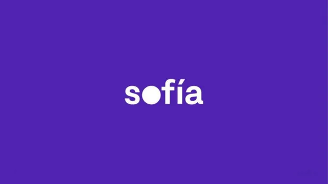 Sofia pitch deck cover