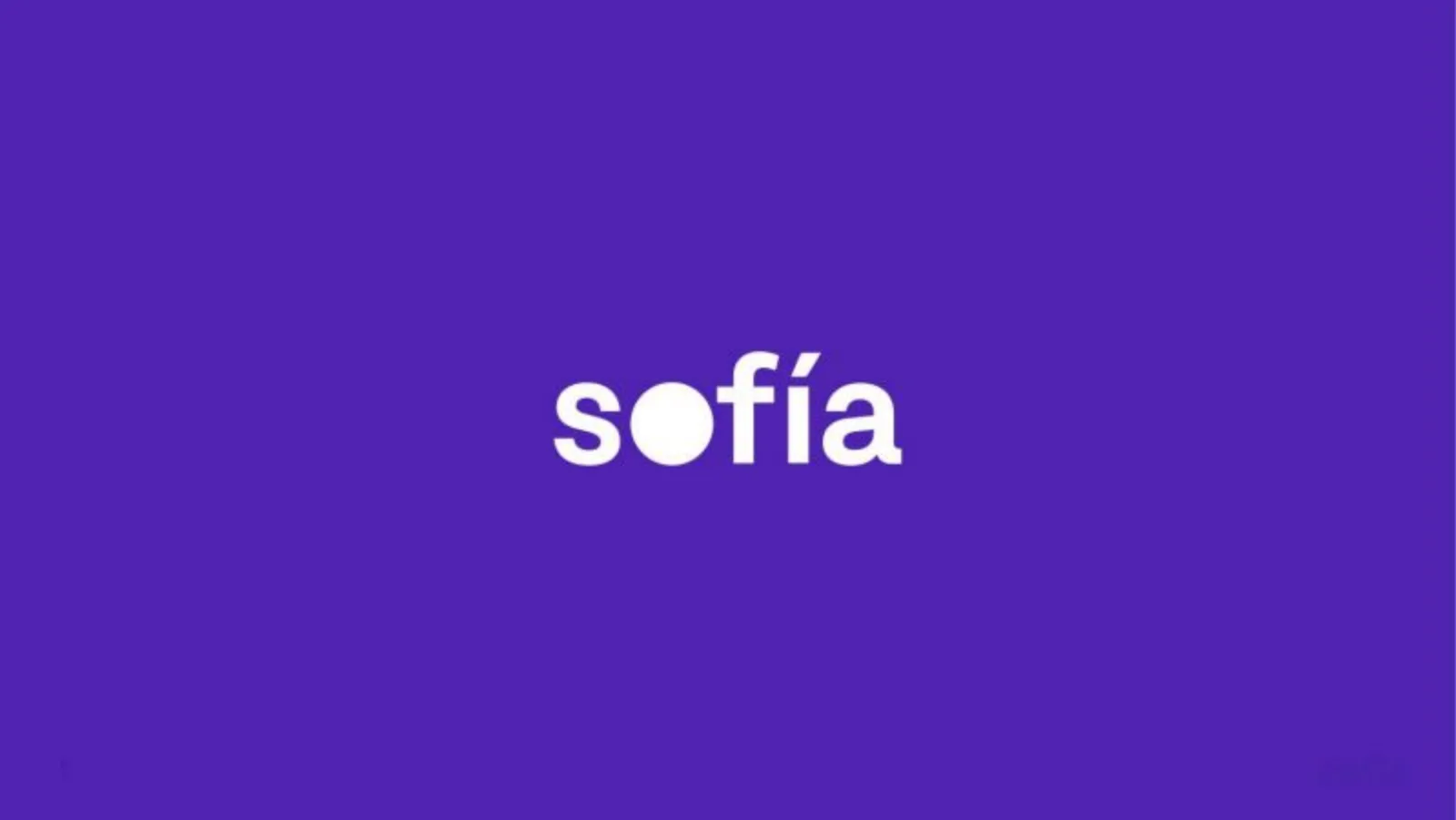 Sofia pitch deck slide