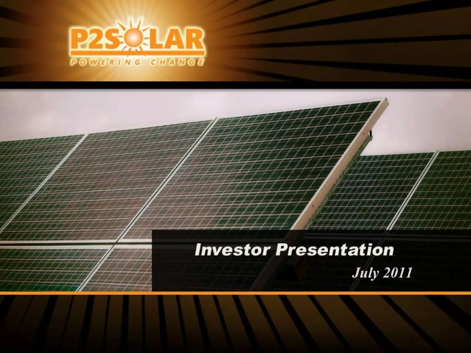 P2 Solar pitch deck slide