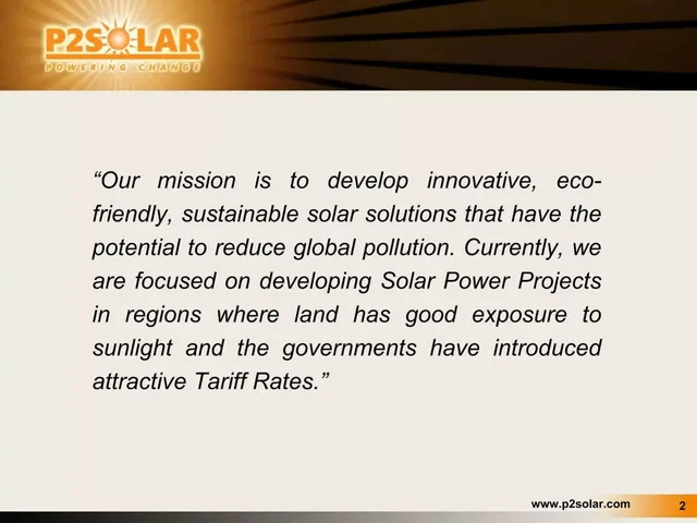 Vision slide 2 from P2 Solar