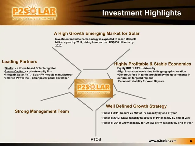 Market sizing / opportunity slide 6 from P2 Solar