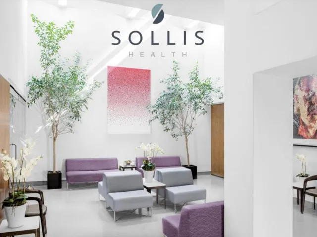 Sollis Health pitch deck cover
