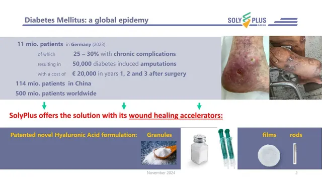 Problem slide 2 from SolyPlus GmbH / BioLuxus Labs, Inc.