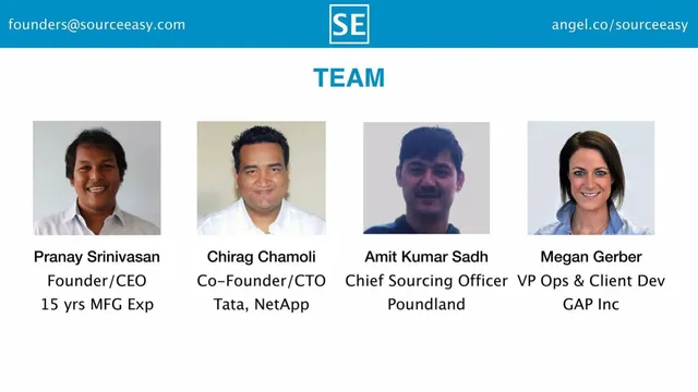 Team slide 6 from Sourceeasy