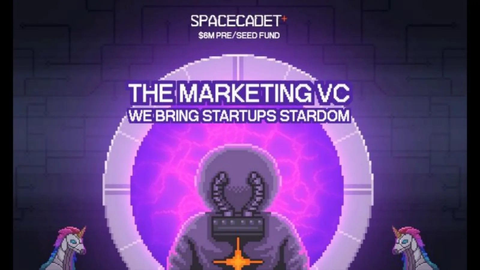 Spacecadet Ventures pitch deck slide