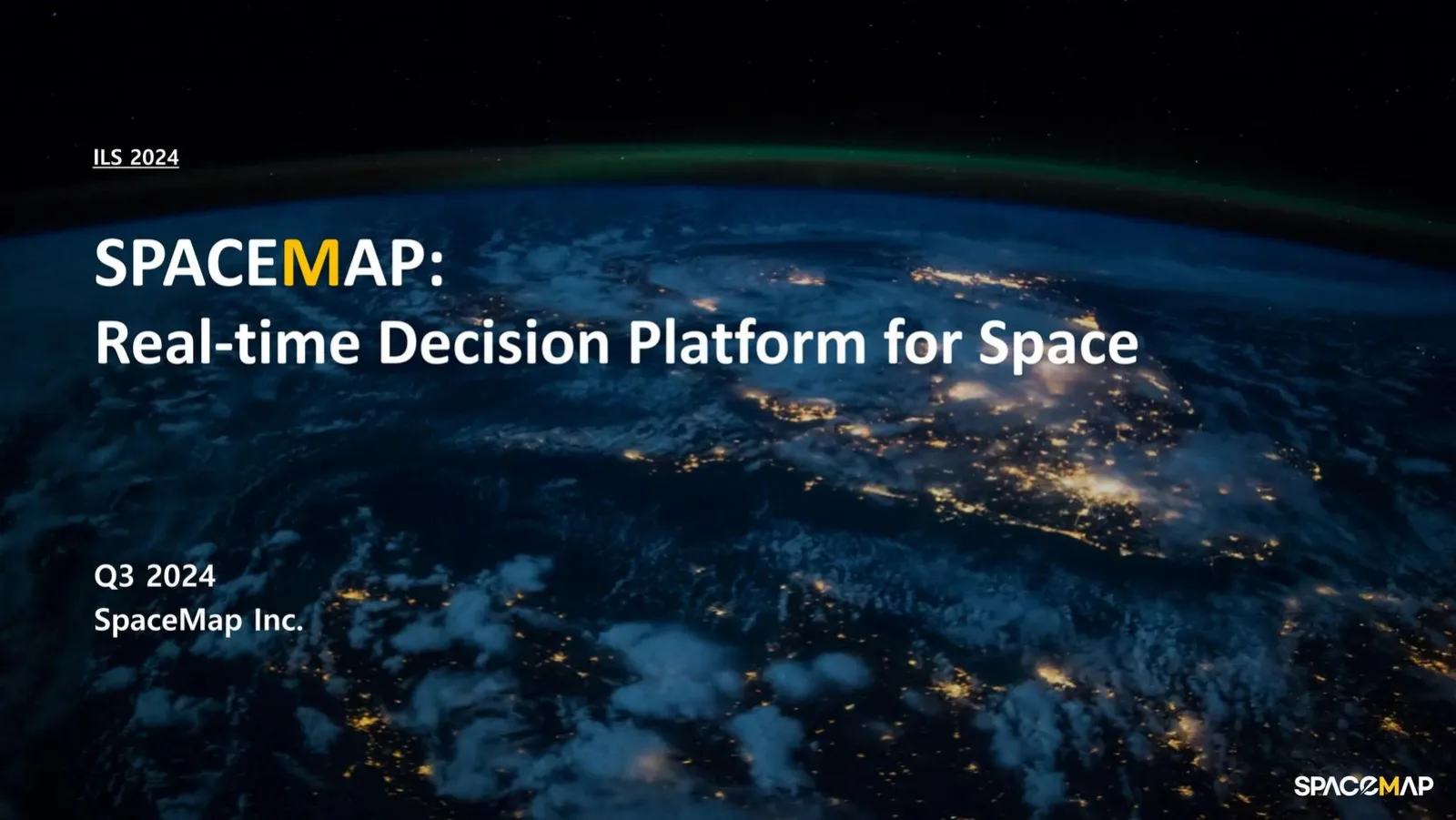 SpaceMap Inc. pitch deck slide
