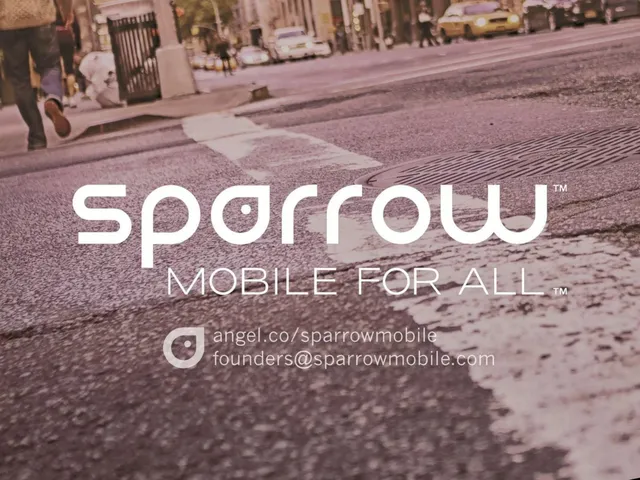 Sparrow pitch deck cover