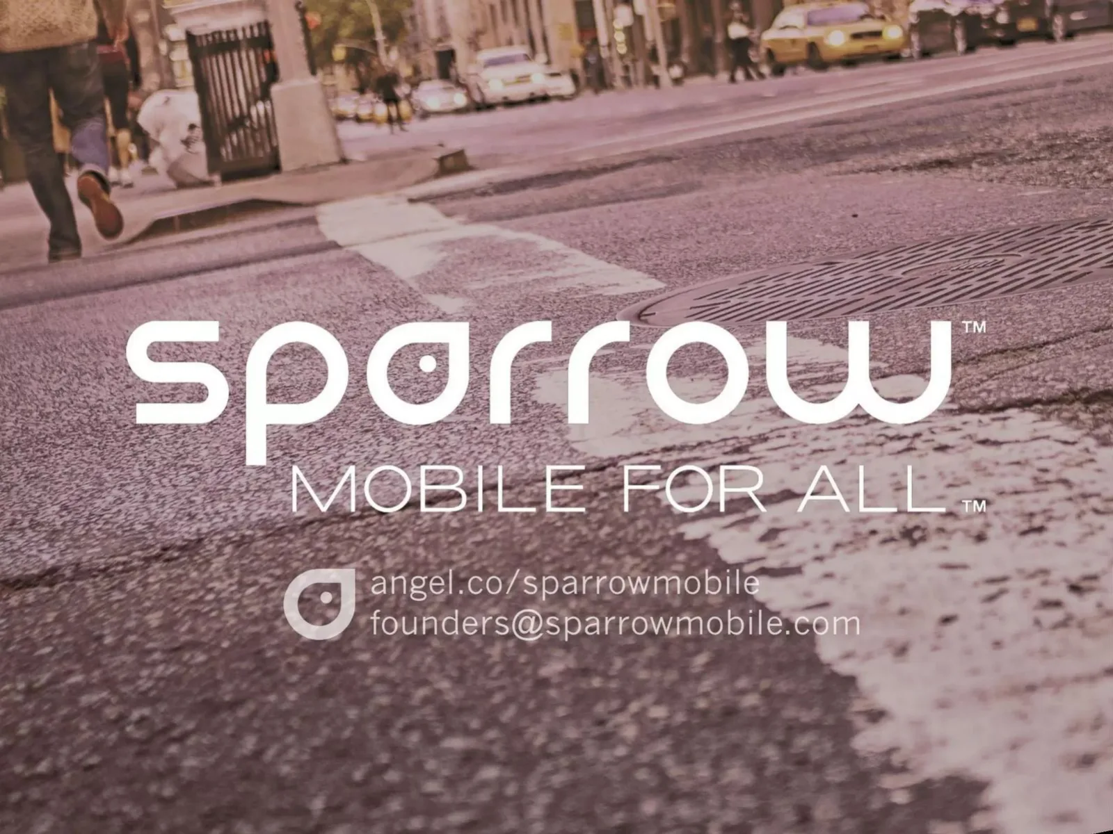 Sparrow pitch deck slide