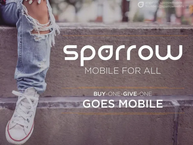 Business model / revenue streams slide 3 from Sparrow