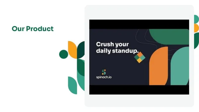 Product / solution slide 5 from Spinach