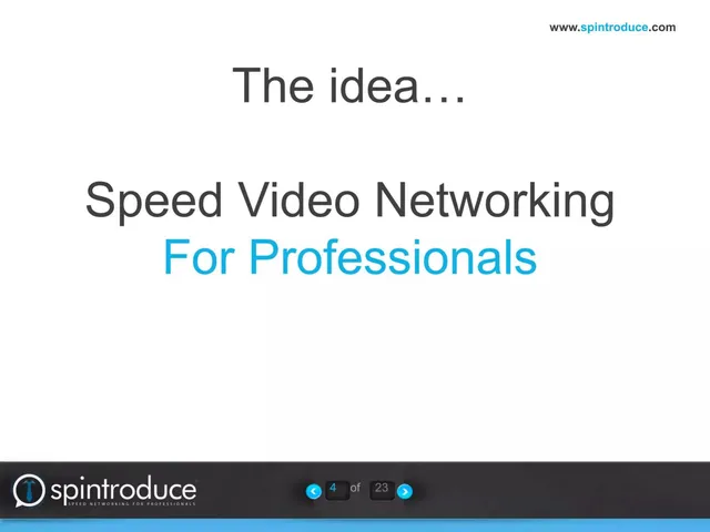 Section divider slide 4 from Spintroduce