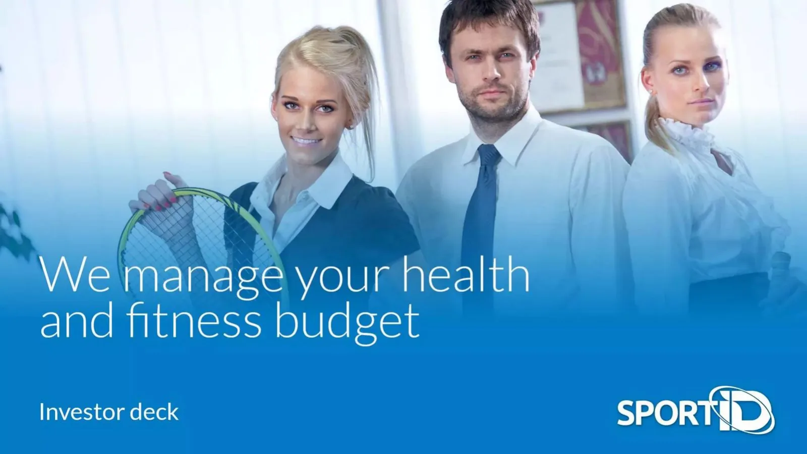 SportID pitch deck slide