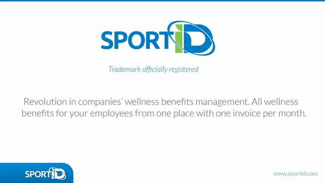 Product / solution slide 2 from SportID