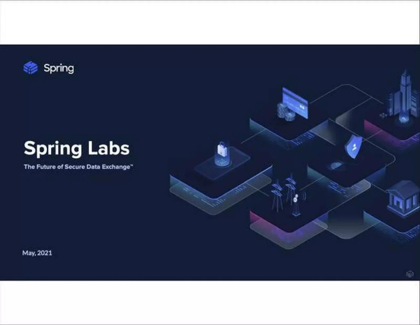 Spring Labs pitch deck slide