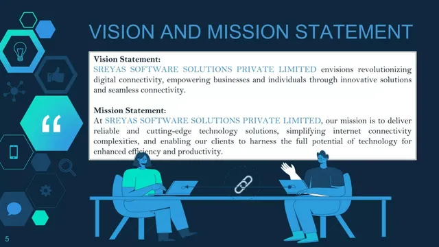 Vision slide 5 from SREYAS SOFTWARE SOLUTIONS PRIVATE LIMITED